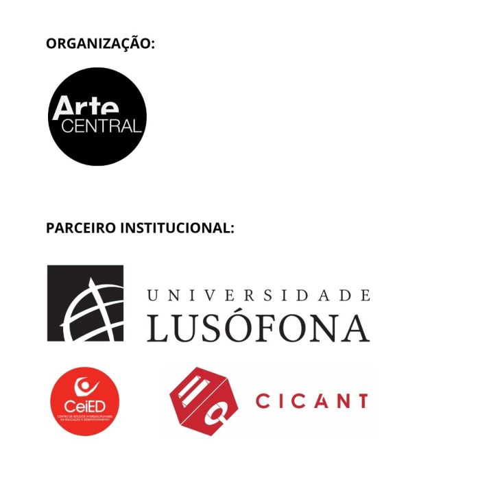 Logotipos dos organizadores das 1as Jornadas de Arte e Educação